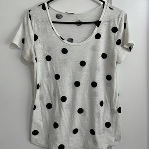 CLOSET CLEAN-OUT! Loft polka dot tee